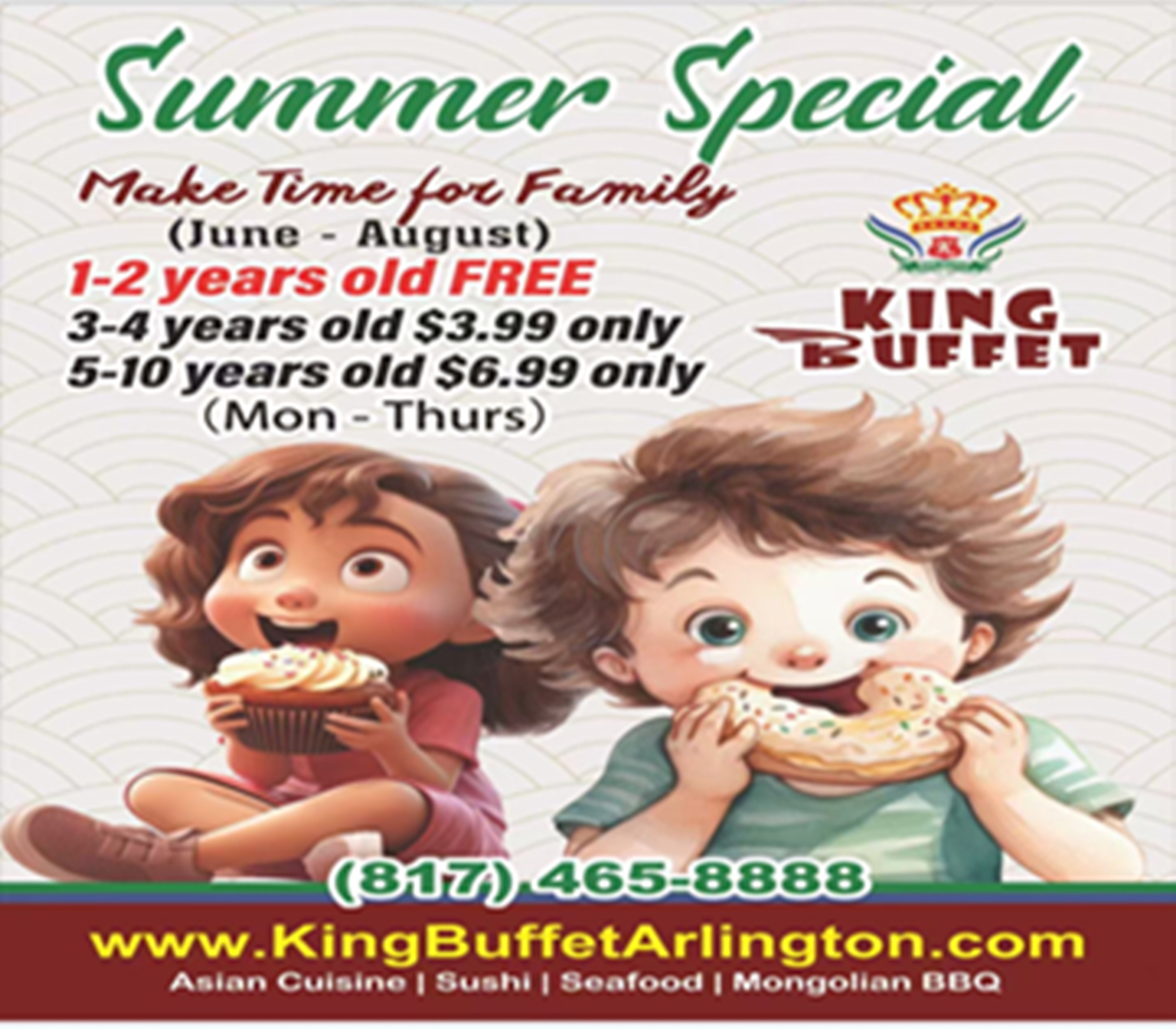 About Us - Asian Buffet | Arlington